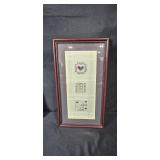 Collection of Framed Artwork, Sheet Protectors, Paper Bags, and Decorative Paper Collection of Framed Artwork, Sheet Protectors, Paper Bags, and Decorative Paper