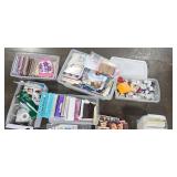 Large Lot of Crafting and Card Making Supplies with Assorted Magazines Large Lot of Crafting and Card Making Supplies with Assorted Magazines