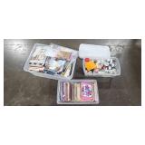 Large Lot of Crafting and Card Making Supplies with Assorted Magazines Large Lot of Crafting and Card Making Supplies with Assorted Magazines