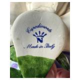 Floral Porcelain Plate Lot with Lena Liu Iris Garden, Napolean Italy Rose, and Germany Marked Plate Floral Porcelain Plate Lot with Lena Liu Iris Garden, Napolean Italy Rose, and Germany Marked Plate