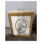 Assorted Home Decor and Storage Items with Framed Art and Baskets Assorted Home Decor and Storage Items with Framed Art and Baskets