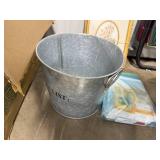 Assorted Home Decor and Storage Items with Framed Art and Baskets Assorted Home Decor and Storage Items with Framed Art and Baskets