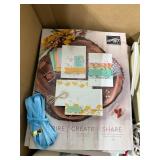 Assorted Home Decor and Storage Items with Framed Art and Baskets Assorted Home Decor and Storage Items with Framed Art and Baskets