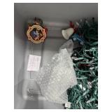 Large Holiday Decor Lot with Mini Ornaments, LED Light Sets, Royal Copenhagen Collector Plate and More Large Holiday Decor Lot with Mini Ornaments, LED Light Sets, Royal Copenhagen Collector Plate and More