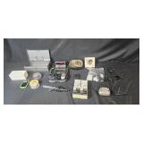 Household Miscellaneous Lot Including Electronics, Decor, and Stationery Household Miscellaneous Lot Including Electronics, Decor, and Stationery