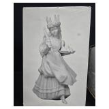 Set of 3 Dept 56 Porcelain Collectibles: Ben Set of 3 Dept 56 Porcelain Collectibles: Ben
