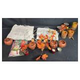 Autumn Decor Collection with Candle Holders, Artificial Leaf Garland, Heating Pads, and Accessories Autumn Decor Collection with Candle Holders, Artificial Leaf Garland, Heating Pads, and Accessories