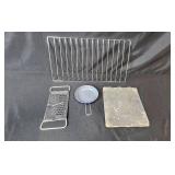 Collection of Assorted Vintage and Modern Kitchen Cookware and Utensils Collection of Assorted Vintage and Modern Kitchen Cookware and Utensils