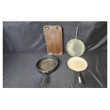 Collection of Assorted Vintage and Modern Kitchen Cookware and Utensils Collection of Assorted Vintage and Modern Kitchen Cookware and Utensils