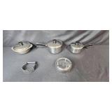 Collection of Assorted Vintage and Modern Kitchen Cookware and Utensils Collection of Assorted Vintage and Modern Kitchen Cookware and Utensils