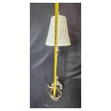 Decorative Table Lamp with Textured Shade and Ornate Metal Base Decorative Table Lamp with Textured Shade and Ornate Metal Base
