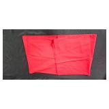 Set of Red and Patterned Fabric Remnants Set of Red and Patterned Fabric Remnants