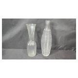 Set of Vintage Glass and Ceramic Decorative Vases and Containers Set of Vintage Glass and Ceramic Decorative Vases and Containers