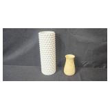 Set of Vintage Glass and Ceramic Decorative Vases and Containers Set of Vintage Glass and Ceramic Decorative Vases and Containers