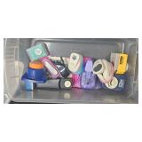 Collection of Craft Punches and Scrapbooking Tools with Storage Bin Collection of Craft Punches and Scrapbooking Tools with Storage Bin