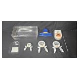 Lot of Craft Punches and Tools with Storage Container Lot of Craft Punches and Tools with Storage Container