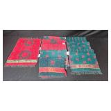 Holiday Kitchen Set with Fieldcrest Towels, Potholders, Ornaments, and Christmas Garland Holiday Kitchen Set with Fieldcrest Towels, Potholders, Ornaments, and Christmas Garland