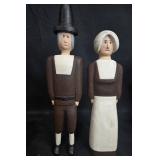 Thanksgiving Fall Decor Collection with Pilgrim Figures, Pumpkins, and Floral Arrangements Thanksgiving Fall Decor Collection with Pilgrim Figures, Pumpkins, and Floral Arrangements
