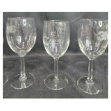 Assorted Set of Branded and Plain Wine and Brandy Glasses Assorted Set of Branded and Plain Wine and Brandy Glasses