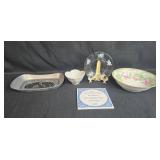 Vintage Decorative Dishware and Ceramic Quote Plaque Collection Inc P.K. Silesia Vintage Decorative Dishware and Ceramic Quote Plaque Collection Inc P.K. Silesia