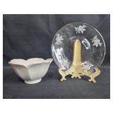 Vintage Decorative Dishware and Ceramic Quote Plaque Collection Inc P.K. Silesia Vintage Decorative Dishware and Ceramic Quote Plaque Collection Inc P.K. Silesia