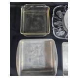 Assorted Vintage Bakeware and Serving Dishes Collection Assorted Vintage Bakeware and Serving Dishes Collection