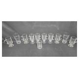 Set of Mixed Glass Mugs and Tumblers Set of Mixed Glass Mugs and Tumblers