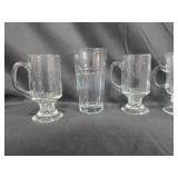 Set of Mixed Glass Mugs and Tumblers Set of Mixed Glass Mugs and Tumblers