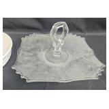 VTG Assorted Serving Dishes and Cake Stand Set VTG Assorted Serving Dishes and Cake Stand Set