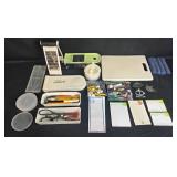 Kitchen Gadget Assortment Including Vidalia Chop Wizard, Grater, Utensils, and Office Supplies Kitchen Gadget Assortment Including Vidalia Chop Wizard, Grater, Utensils, and Office Supplies