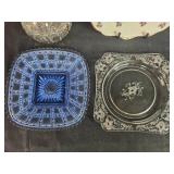 Assorted Vintage Crystal and Porcelain Serving Dish Collection Assorted Vintage Crystal and Porcelain Serving Dish Collection