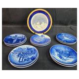 1995 Bing & Grondahl Christmas in America Plates and Medtronic Holiday Plate Set 1995 Bing & Grondahl Christmas in America Plates and Medtronic Holiday Plate Set