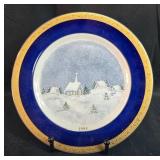 1995 Bing & Grondahl Christmas in America Plates and Medtronic Holiday Plate Set 1995 Bing & Grondahl Christmas in America Plates and Medtronic Holiday Plate Set