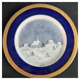 1995 Bing & Grondahl Christmas in America Plates and Medtronic Holiday Plate Set 1995 Bing & Grondahl Christmas in America Plates and Medtronic Holiday Plate Set