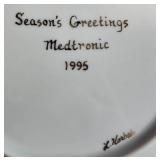 1995 Bing & Grondahl Christmas in America Plates and Medtronic Holiday Plate Set 1995 Bing & Grondahl Christmas in America Plates and Medtronic Holiday Plate Set