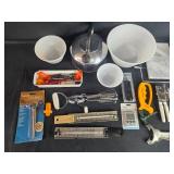 Kitchenware Collection Including Mixing Bowls, Teakettle, Tools, and Gadgets Kitchenware Collection Including Mixing Bowls, Teakettle, Tools, and Gadgets