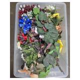 Large Collection of Artificial Floral Arrangements and Decorative Stems Large Collection of Artificial Floral Arrangements and Decorative Stems