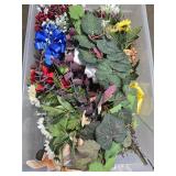Large Collection of Artificial Floral Arrangements and Decorative Stems Large Collection of Artificial Floral Arrangements and Decorative Stems