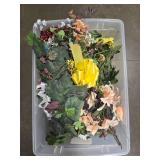 Large Collection of Artificial Floral Arrangements and Decorative Stems Large Collection of Artificial Floral Arrangements and Decorative Stems