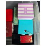 Collection of Decorative Tin and Cardboard Gift Boxes