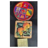 Collection of Decorative Tin and Cardboard Gift Boxes