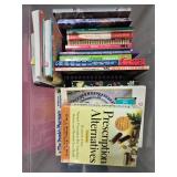 Collection of Cookbooks, Health Guides, and Tea Books