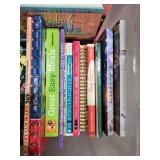 Collection of Cookbooks, Health Guides, and Tea Books