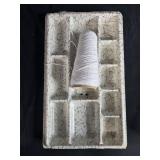 Mixed Lot of Sewing Supplies and Craft Tools with Storage Bins