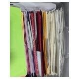 Large Collection of Colored Craft Cardstock and Paper Sheets