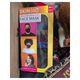 Miscellaneous Home Decor and Accessories Lot with Wooden Statues, Face Masks, and Household Items