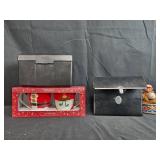 Household and Collectibles Lot with RTC Binoculars, VTG Holiday Decor, and Accessories