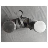 Household and Collectibles Lot with RTC Binoculars, VTG Holiday Decor, and Accessories