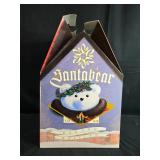 1994 Santabear 10th Year Second Edition and 1997 Santamouse Plush Set with Box