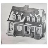 Dept 56 Heritage Village Collection New England Series Porcelain Houses with Lights